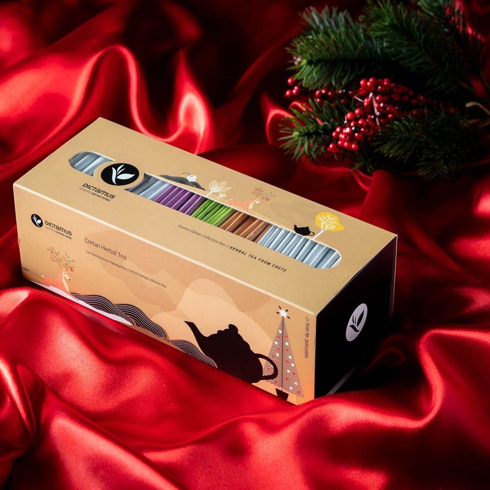 Pudełko prezentowe świąteczne Pudełko prezentowe (48 saszetek).