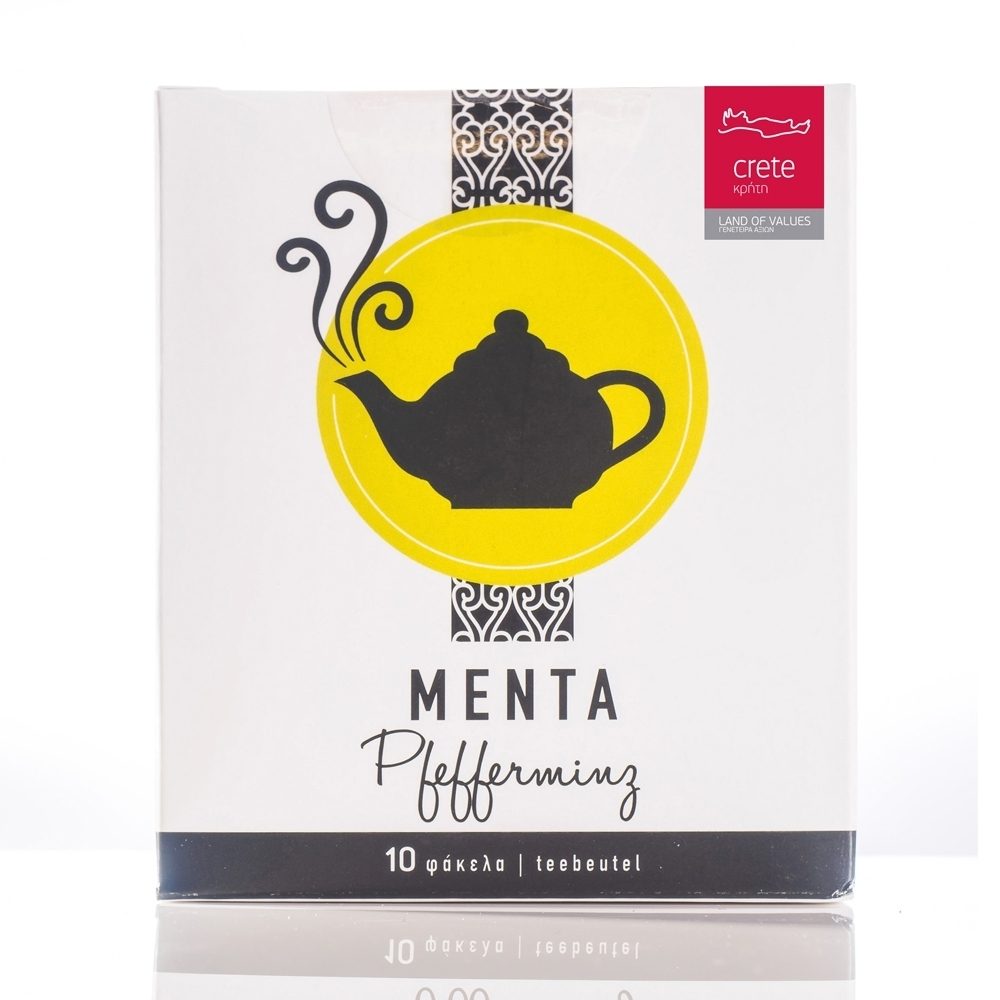 Zioła kreteńskie w woreczkach miętowych (Karteraki).