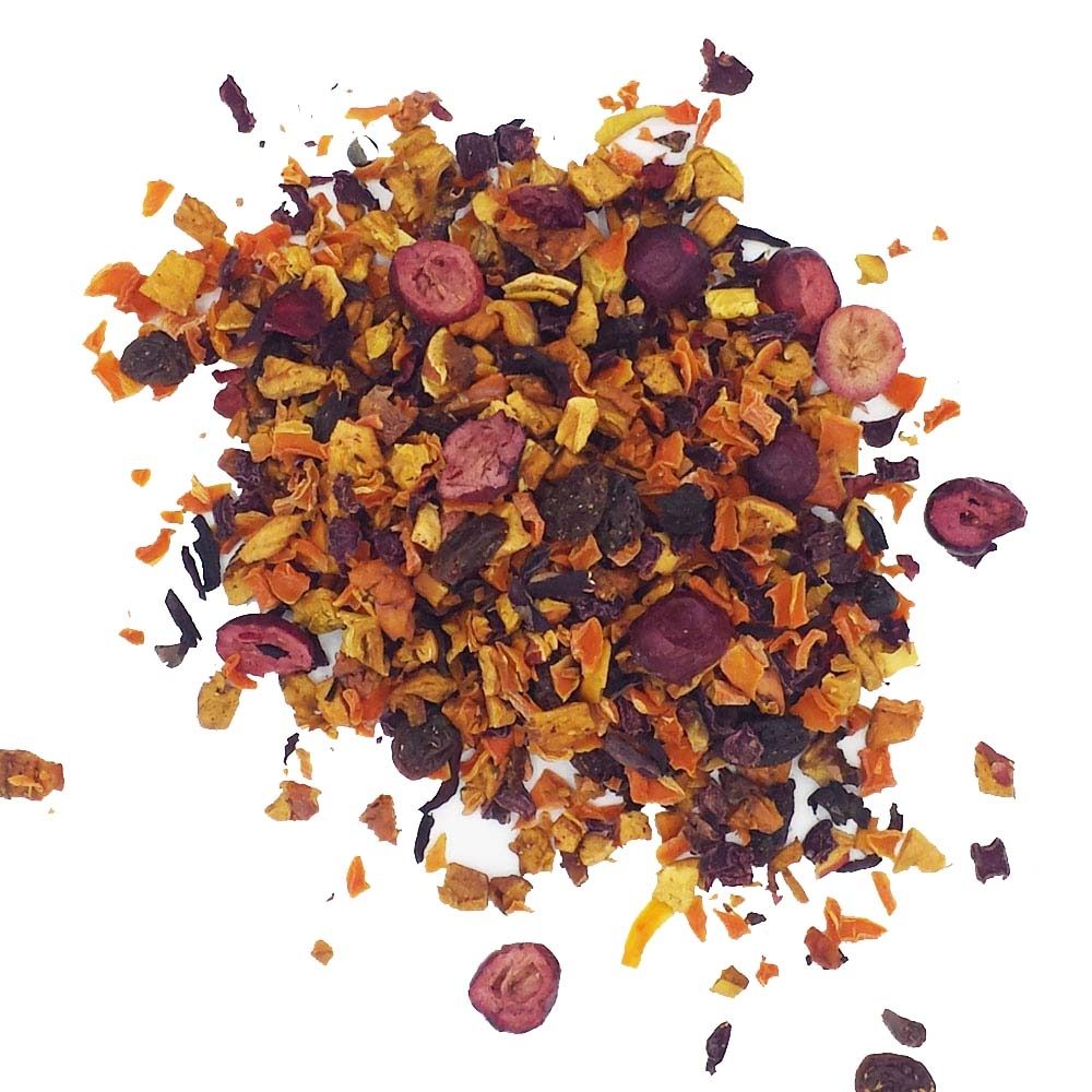 Herbata żurawinowa - herbata ziołowa z hibiskusa. 100g.