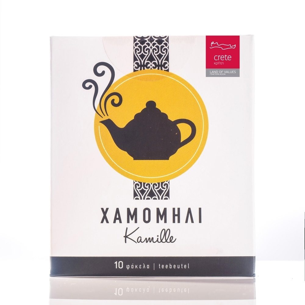 Zioła kreteńskie w saszetkach Rumianek (Karteraki).