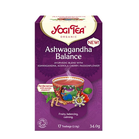 Yogi Tea Ashwagandha Balance (organiczna).